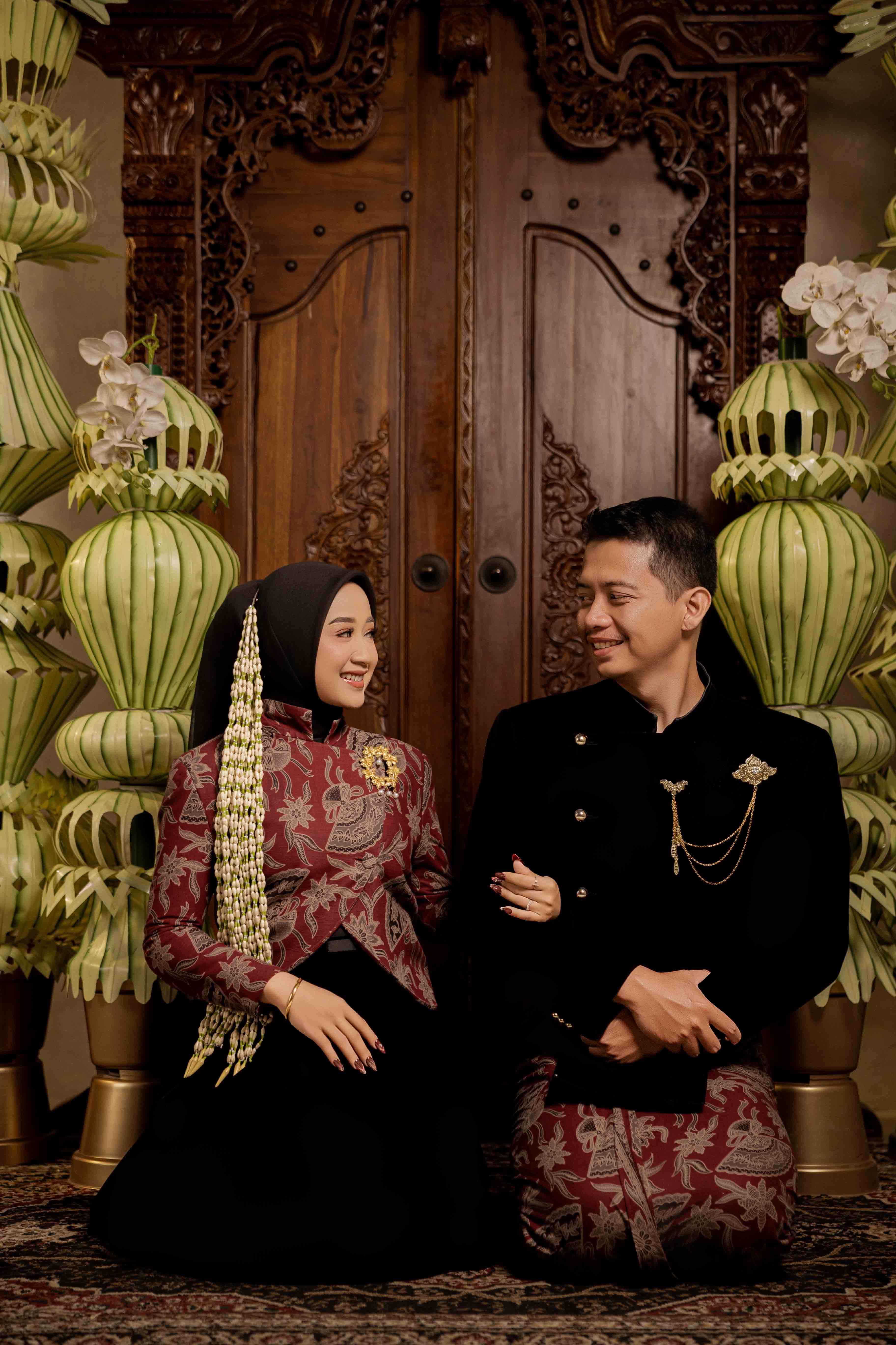 Momen hangat Lupi dan Jatnika
